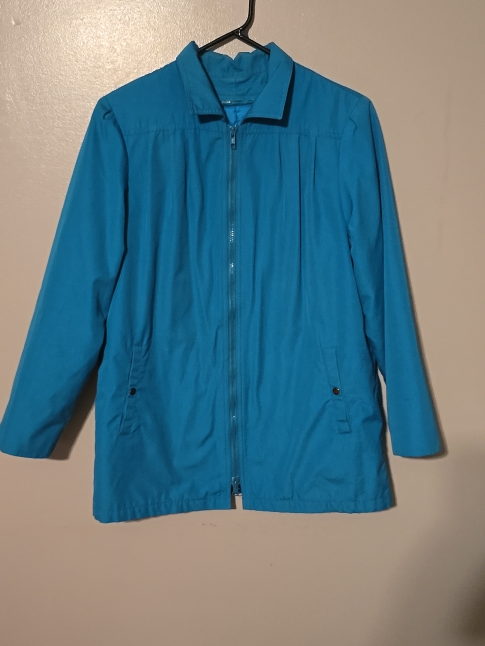 London Fog Blue Removable Lined Three Season Coat Jacket Womens Size‎ 10 Regular